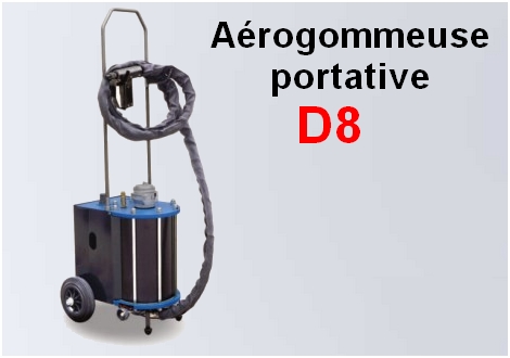 aerogommeuse D8